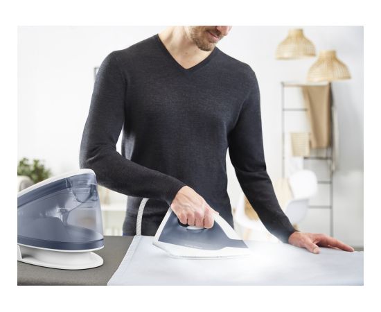 Tefal Express Optimal SV4110 2200 W 1.2 L Ceramic Express Glide Blue, White Утюги и системы