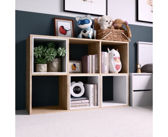 Top E Shop Topeshop MALAX 2X3 SONOMA living room bookcase Jaunumi -Dārzam