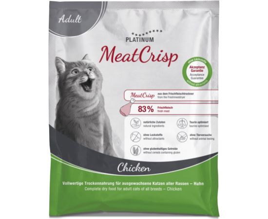PLATINUM MeatCrisp Mix - dry cat food - 2x50g Сухой корм для кошек