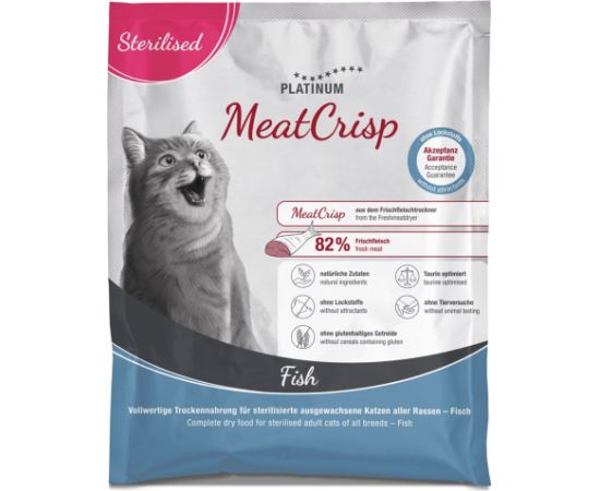 PLATINUM MeatCrisp Mix - dry cat food - 2x50g Сухой корм для кошек