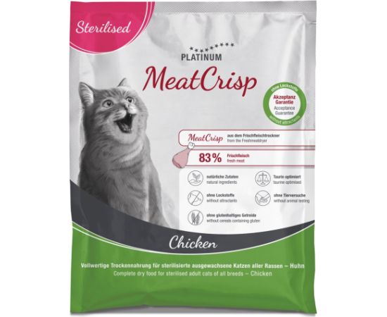PLATINUM MeatCrisp Mix - dry cat food - 2x50g Сухой корм для кошек