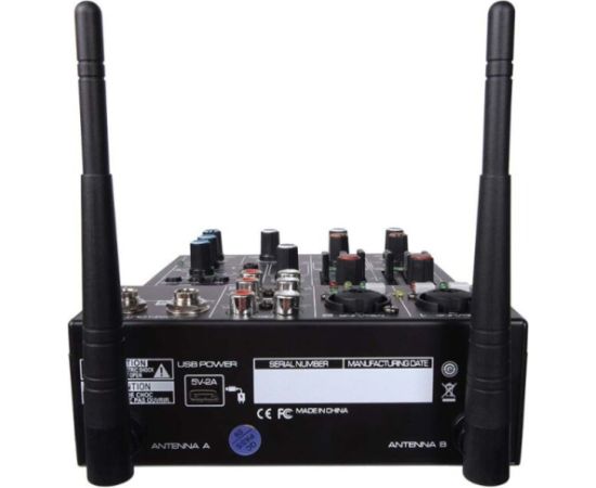 Dna Professional DNA MIXMIC 2 - Mikser audio, USB Bluetooth + 2x mikrofony bezprzewodowe DJ tehnika