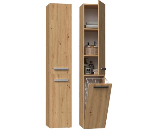 Top E Shop Topeshop NEL IV ARTISAN bathroom storage cabinet Oak Новинки Для дома и сада 