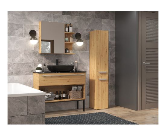 Top E Shop Topeshop NEL IV ARTISAN bathroom storage cabinet Oak Новинки Для дома и сада 