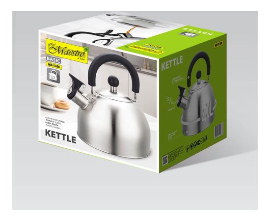 Czajnik 2,0L MR-1300 MAESTRO Чайники (со свистком)