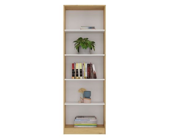 Top E Shop 60 CM BOOKCASE ARTISAN/WHITE Jaunumi -Dārzam