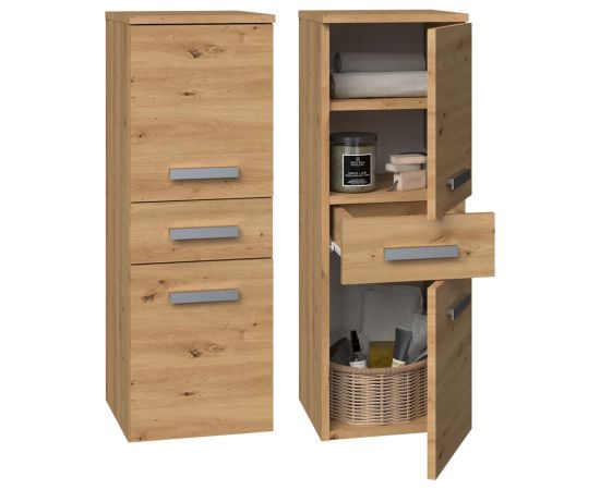 Top E Shop Topeshop NEL V DDS ARTISAN bathroom storage cabinet Oak Jaunumi -Dārzam