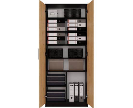 Top E Shop Topeshop OLIV 2D ANT/ART KPL office bookcase Новинки Для дома и сада 