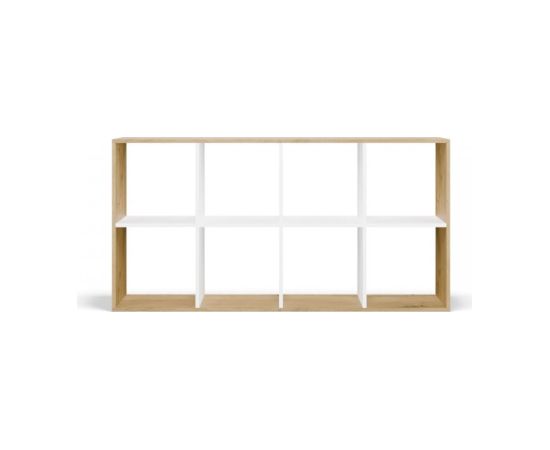 Top E Shop MALAX 2X4 ARTISAN/WHITE BOOKCASE Jaunumi -Dārzam