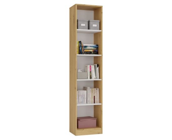 Top E Shop 40 CM BOOKCASE ARTISAN/WHITE Jaunumi -Dārzam