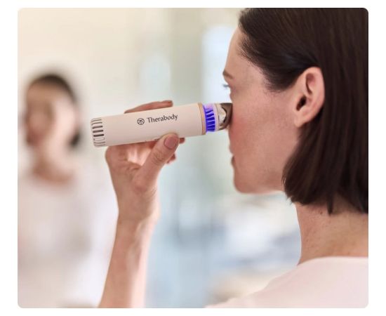 Therabody Theraface Depuffing Wand massager Face White Jaunumi - Skaistums