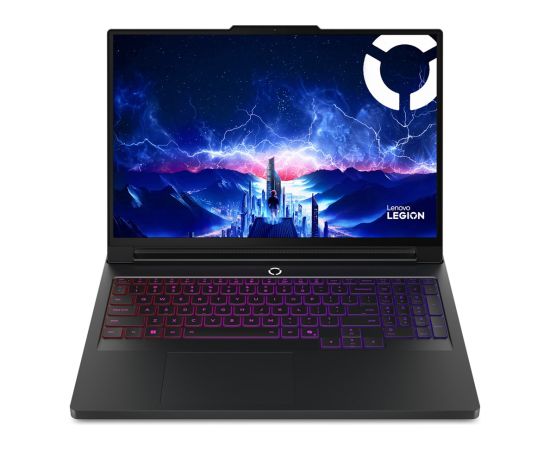 Lenovo Legion Pro 7 16IAX10H Ultra 9 275HX 16" WQXGA OLED 500nits Glossy 240Hz 64GB DDR5 6400 2X1TB GeForce RTX 5090 24GB 99.9Wh NoOS Eclipse Black + Lenovo Legion 16" Gaming Backpack GB700 Portatīvie datori
