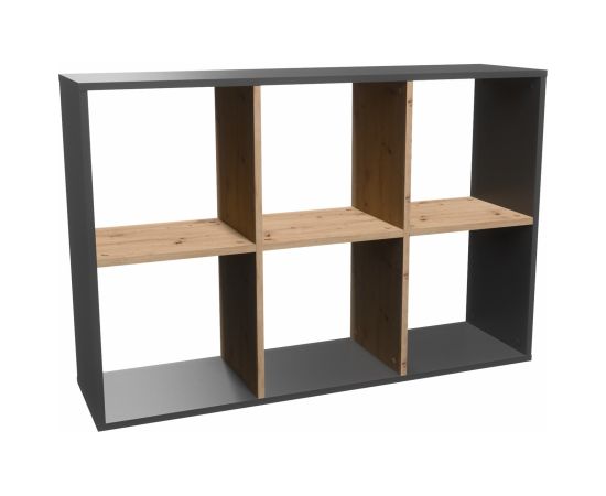 Top E Shop Topeshop MALAX 2X3 ANT/ART living room bookcase Jaunumi -Dārzam