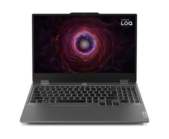 Lenovo LOQ 15ARP9 AMD Ryzen™ 5 7235HS Laptop 39.6 cm (15.6") Full HD 16 GB DDR5-SDRAM 512 GB SSD NVIDIA GeForce RTX 4050 Wi-Fi 6 (802.11ax) NoOS Grey Portatīvie datori