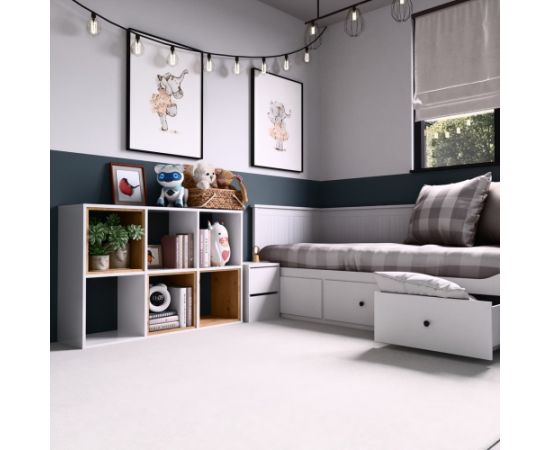 Top E Shop Topeshop MALAX 2X3 BIEL living room bookcase Jaunumi -Dārzam