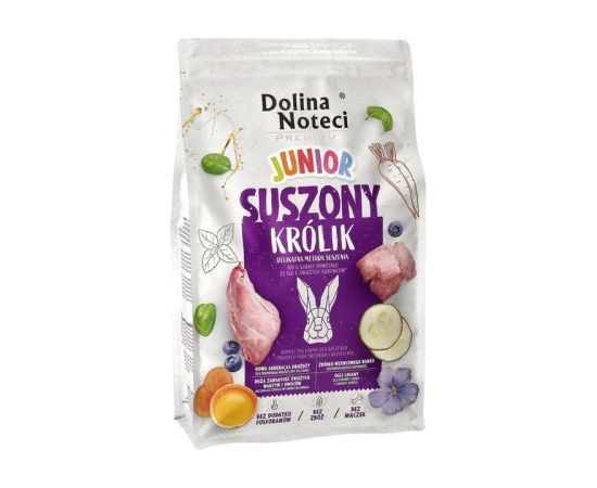 DOLINA NOTECI Premium Junior Rabbit - dry dog food - 4 kg Suņu barība
