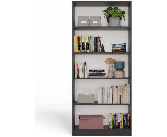 Top E Shop BOOKCASE 80 CM ANTHRACITE Jaunumi -Dārzam