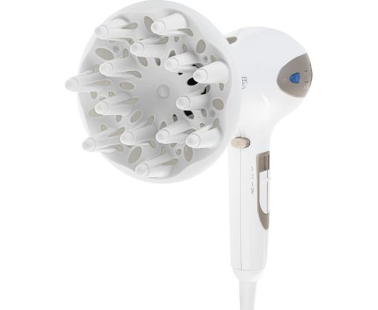 ADLER AD 2248WC HAIR DRYER, WHITE AND CHAMPAGNE Matu fēni