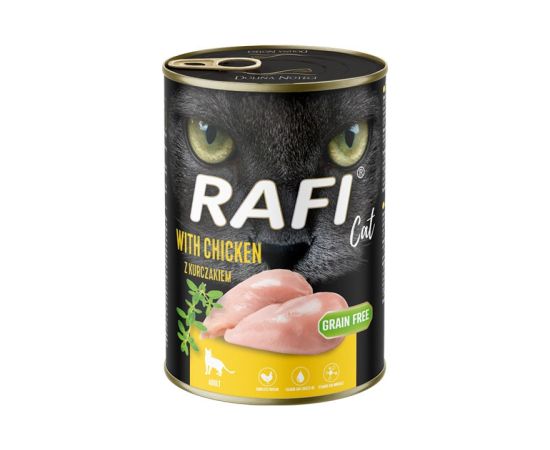 Dolina Noteci RAFI Cat Adult with chicken - wet cat food - 400g Kaķu konservi