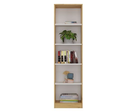 Top E Shop 50 CM BOOKCASE ARTISAN/WHITE Jaunumi -Dārzam