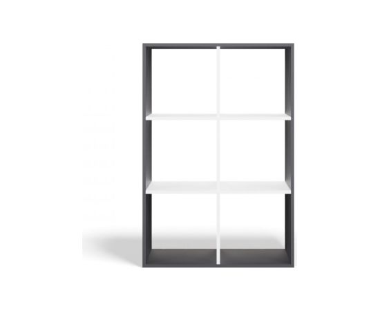 Top E Shop MALAX 2X3 SHELVING UNIT, ANTHRACITE/WHITE Jaunumi -Dārzam