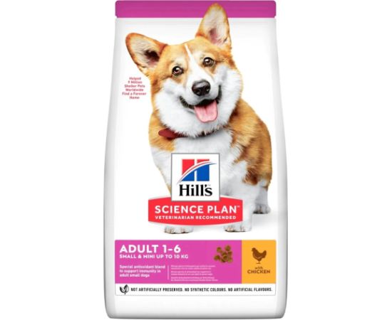 HILL'S Science Plan Adult Small & Mini - dry dog food - 6 kg Suņu barība