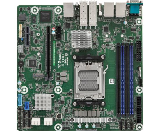 Asrock B650D4U3-2L2Q/BCM motherboard AMD B650 Express Socket AM5 micro ATX Материнские платы