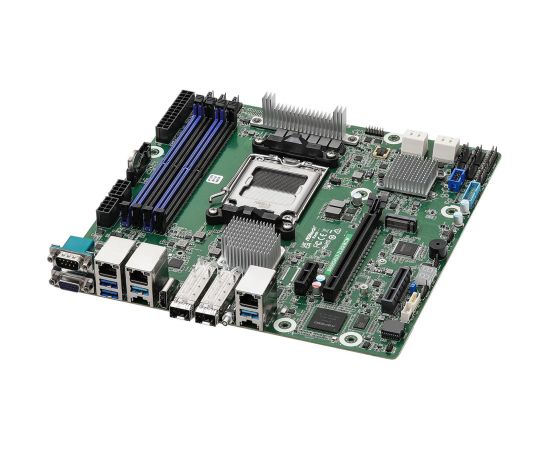Asrock B650D4U3-2L2Q/BCM motherboard AMD B650 Express Socket AM5 micro ATX Материнские платы