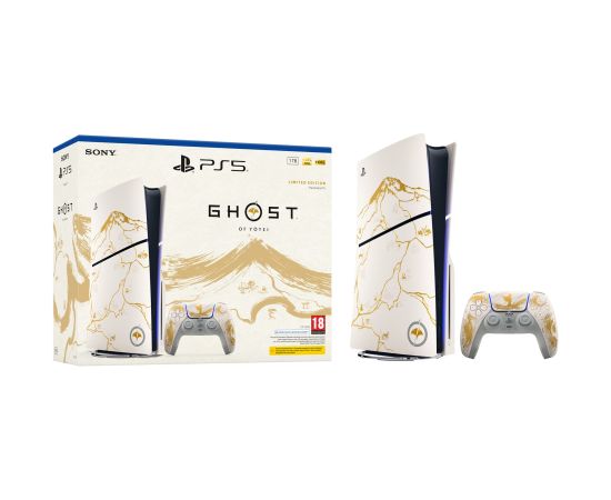 Sony PlayStation 5 Console - Ghost of Yotei Gold Limited Edition Bundle (model group - slim) Игровые приставки