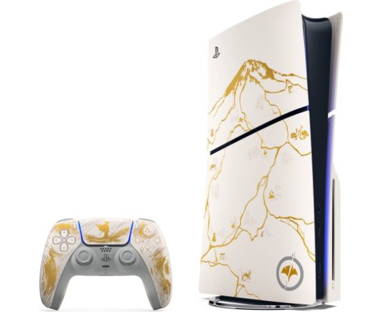 Sony PlayStation 5 Console - Ghost of Yotei Gold Limited Edition Bundle (model group - slim) Игровые приставки