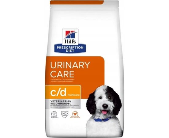 HILL'S PRESCRIPTION DIET Urinary Care Canine c/d Multicare Dry dog food Chicken 4 kg Suņu barība