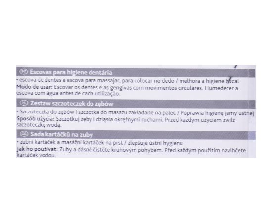 Trixie toothbrush, 2 pieces 2550 Citas preces