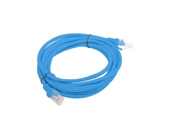 PATCHCORD KAT.6 UTP 3M NIEBIESKI FLUKE PASSED LANBERG 10-PACK Tīkla vadi