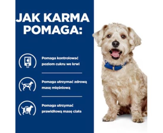 HILL'S Prescription Diet Diabetes Care Chicken - wet dog food - 370g Suņu barība