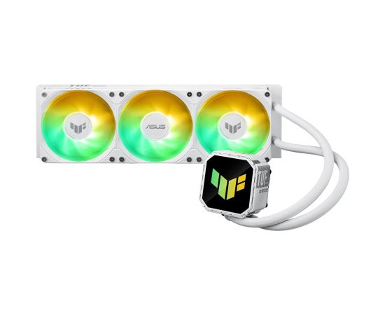 ASUS TUF Gaming LC III 360 ARGB White Edition Computer case All-in-one liquid cooler 12 cm Охлаждение процессора