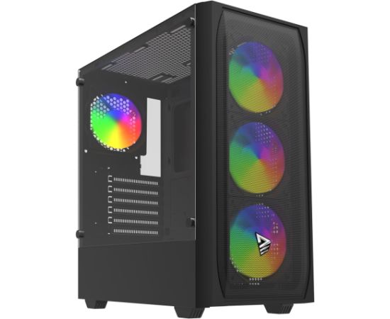 Savio Noctis Flow RGB Cube Black Корпуса