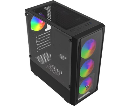 Savio Noctis Flow RGB Cube Black Корпуса