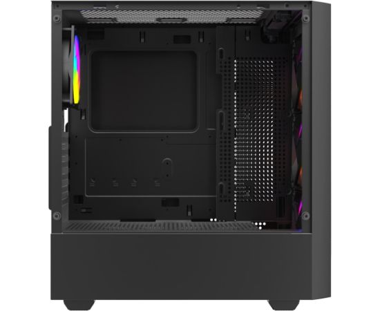 Savio Noctis Flow RGB Cube Black Корпуса