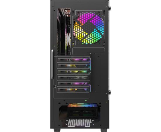 Savio Noctis Flow RGB Cube Black Корпуса