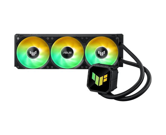 ASUS TUF GAMING LC III 360 ARGB Processor All-in-one liquid cooler 12 cm Black Охлаждение процессора