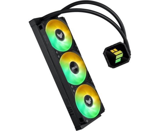 ASUS TUF GAMING LC III 360 ARGB Processor All-in-one liquid cooler 12 cm Black Охлаждение процессора