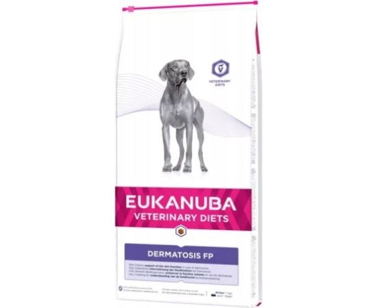 Eukanuba Dermatosis FP for Dogs 12 kg Adult Fish Suņu barība