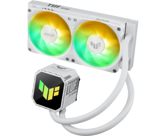 ASUS TUF GAMING LC III 240 ARGB WHT Processor All-in-one liquid cooler 12 cm White Procesoru dzesēšana