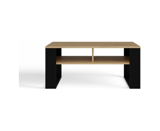 Top E Shop MODERN 2P SLIM ARTISAN COFFEE TABLE WITH BLACK LEGS Новинки Для дома и сада 