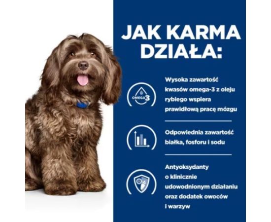 HILL'S PD B/D Brain ageing Care Chicken - dry dog food - 12kg Suņu barība