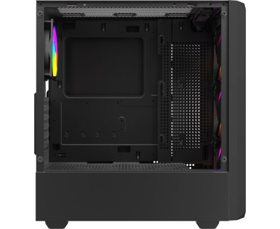 Savio Noctis Glass RGB Cube Black Корпуса