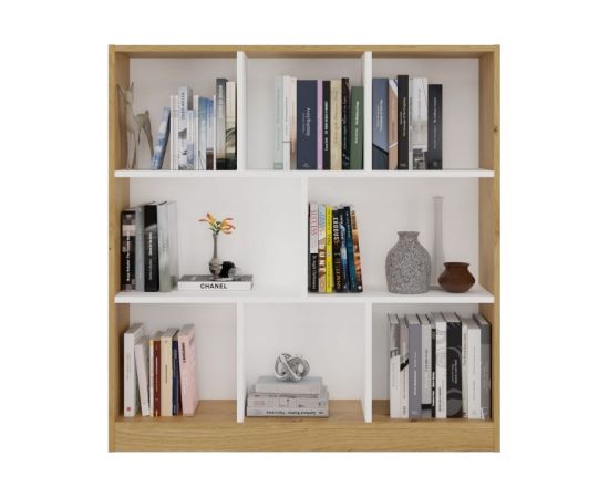 Top E Shop FIESTA 8P ARTISAN/WHITE BOOKCASE Jaunumi -Dārzam