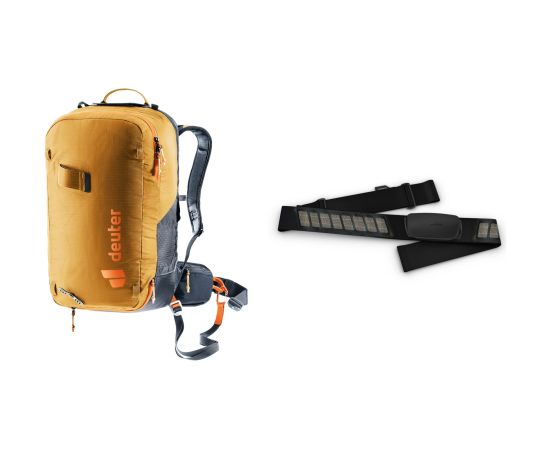 Plecak Deuter Alproof Lite 20 SL - cinnamon/black + Czujnik Garmin HRM Dual Сумки и рюкзаки