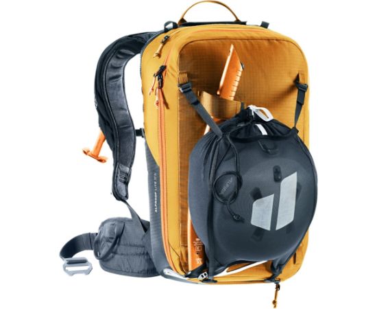 Plecak Deuter Alproof Lite 20 SL - cinnamon/black + Czujnik Garmin HRM Dual Сумки и рюкзаки