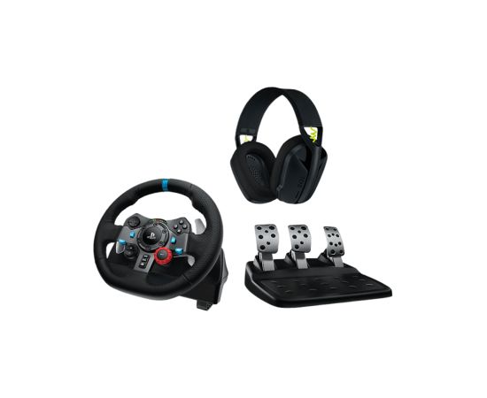 Spēļu stūre Logitech G29 Driving Force PS3/PS4/PC With Logitech G435 Spēļu kontrolieri